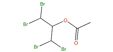 1,1,3,3-Tetrabromopropan-2-yl acetate